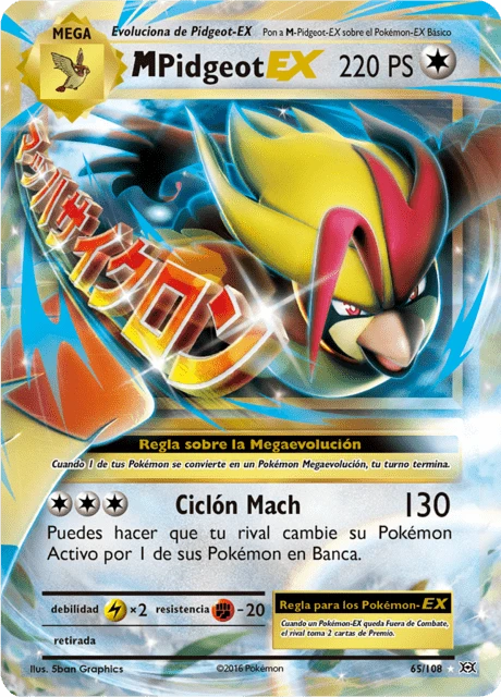 M-Pidgeot-EX – Holo