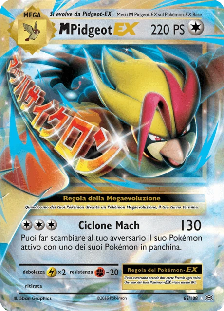 M Pidgeot-EX – Holo