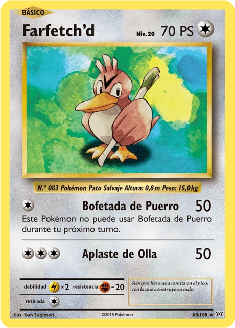 Farfetch'd – Reverse Holo
