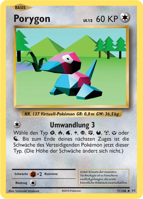 Porygon – Reverse Holo