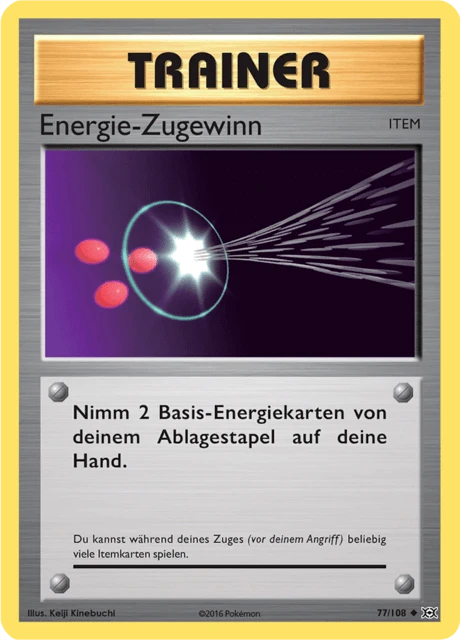 Energie-Zugewinn – Normal