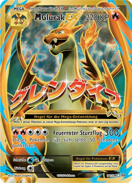 M-Glurak-EX – Holo
