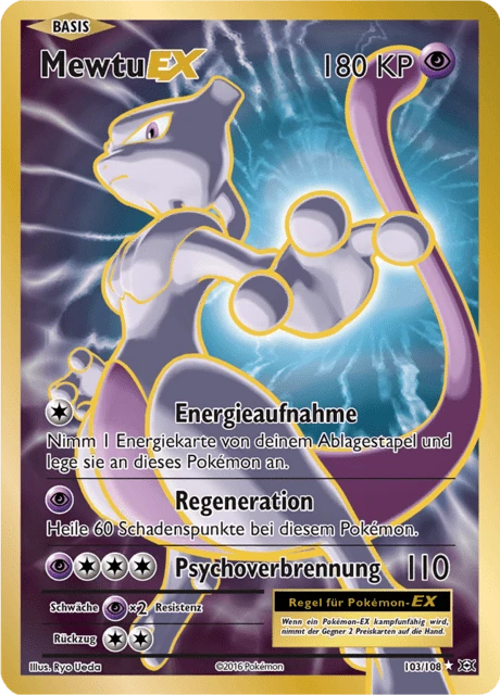 Mewtu-EX – Holo