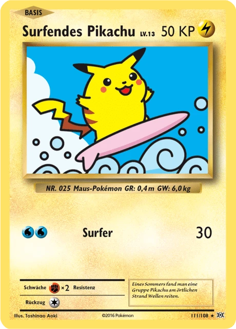Pikachu – Holo