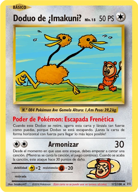 Doduo de ¿Imakuni? – Holo