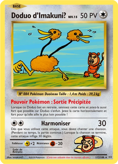 Doduo d'Imakuni? – Holo