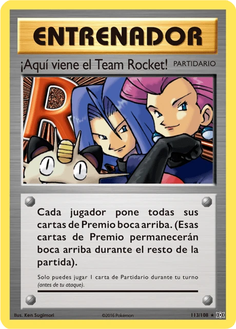 ¡Aquí viene el Team Rocket! – Holo
