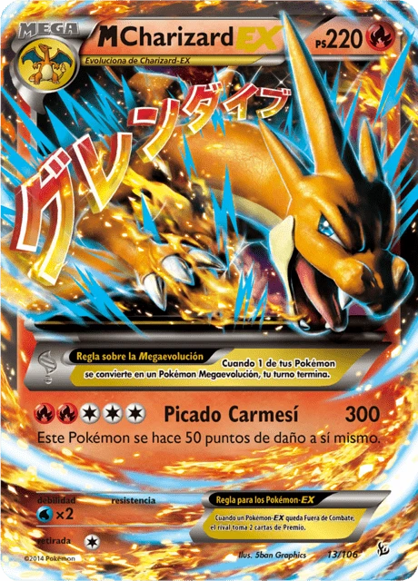 M-Charizard-EX – Holo