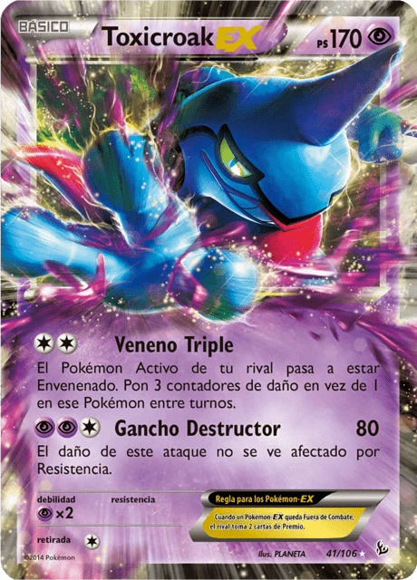 Toxicroak-EX – Holo