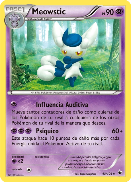 Meowstic – Reverse Holo