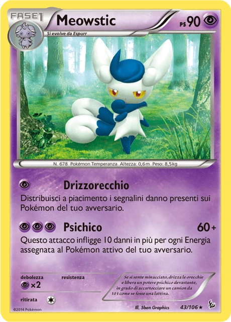 Meowstic – Reverse Holo