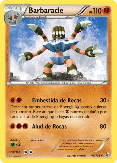Barbaracle – Reverse Holo