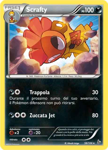 Scrafty – Reverse Holo