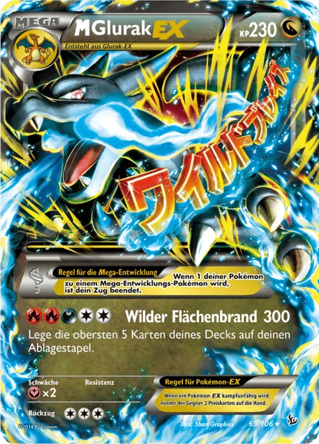 M-Glurak-EX – Holo