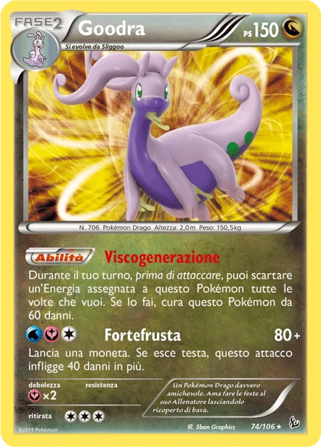 Goodra – Reverse Holo