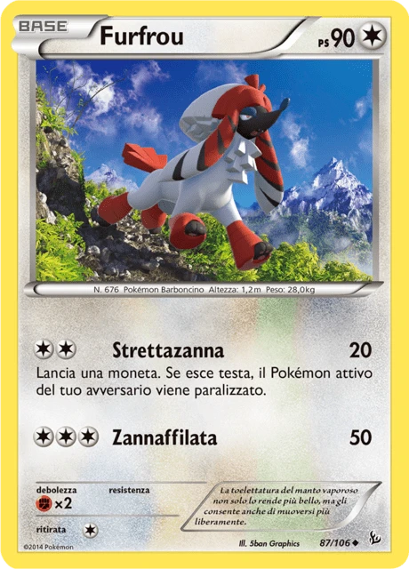 Furfrou – Reverse Holo