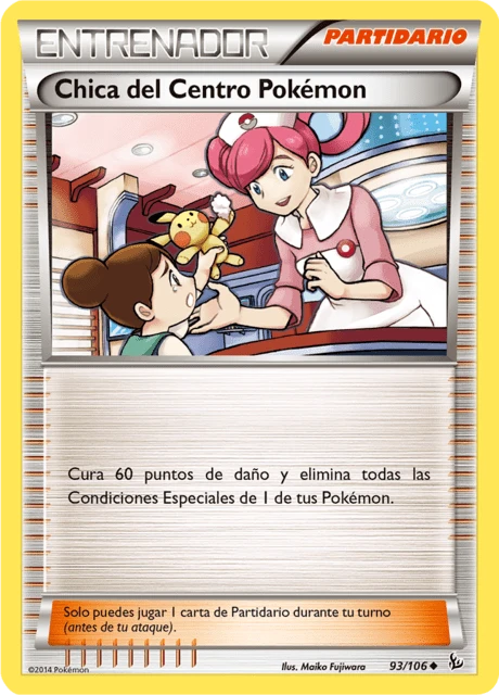 Chica del Centro Pokémon – Normal