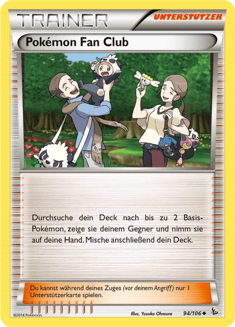 Pokémon Fan Club – Reverse Holo