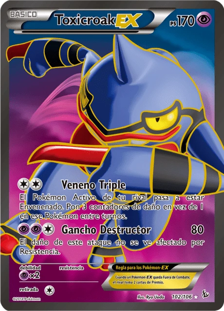 Toxicroak-EX – Holo