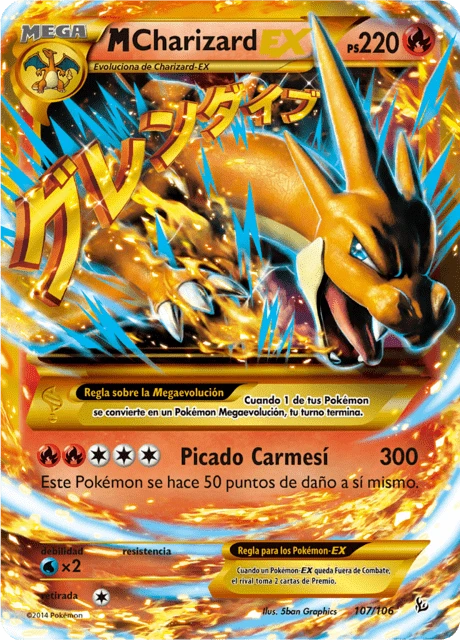 M-Charizard-EX – Holo