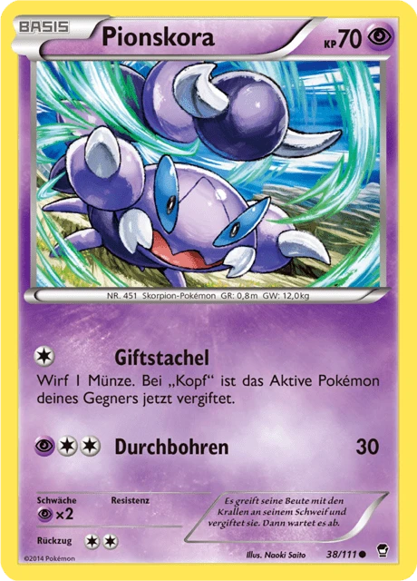 Pionskora