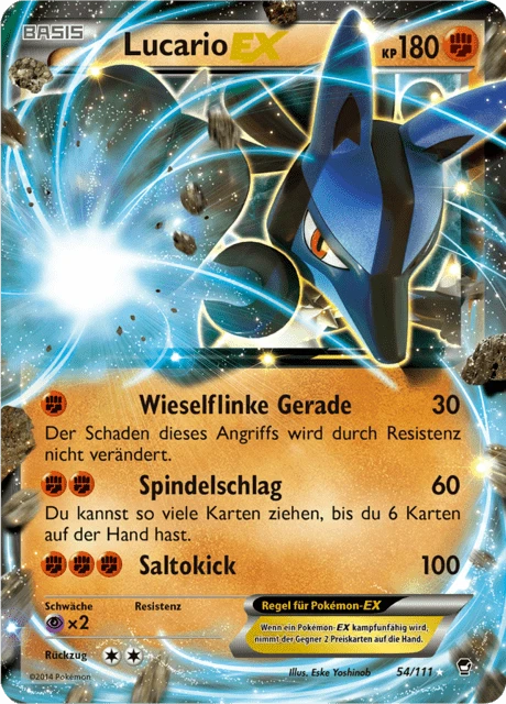 Lucario-EX – Holo