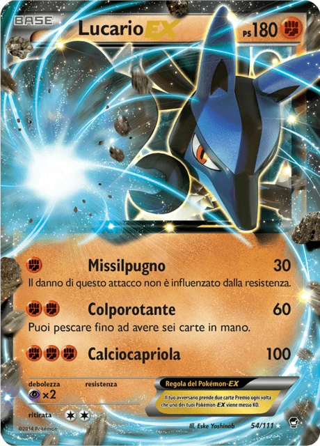 Lucario-EX – Holo