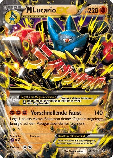 M-Lucario-EX – Holo