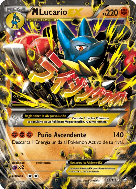 M-Lucario-EX – Holo