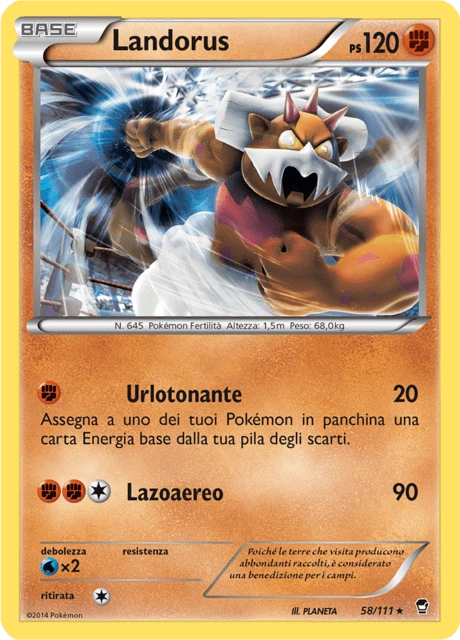 Landorus – Reverse Holo