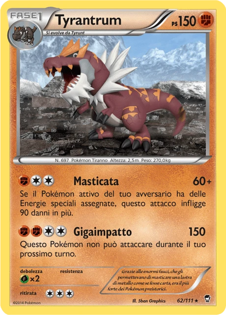 Tyrantrum – Reverse Holo