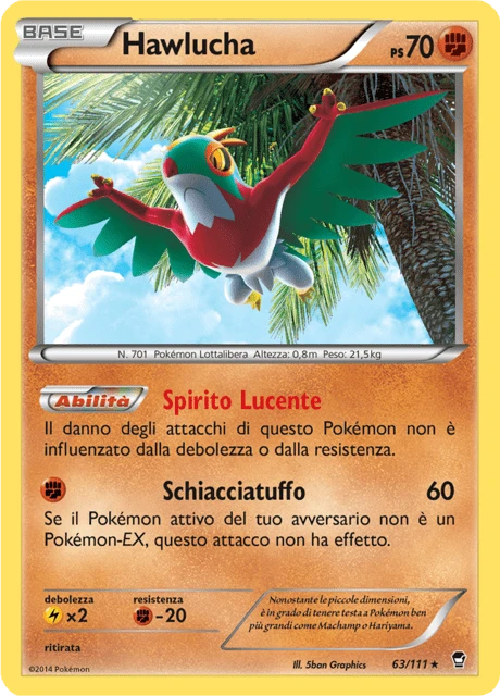 Hawlucha – Reverse Holo