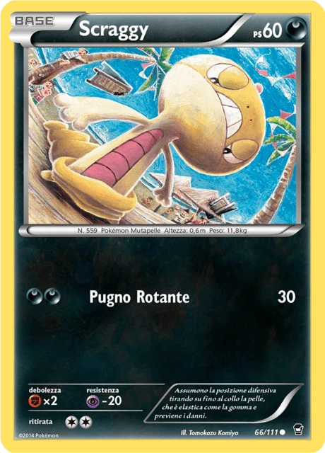 Scraggy – Reverse Holo