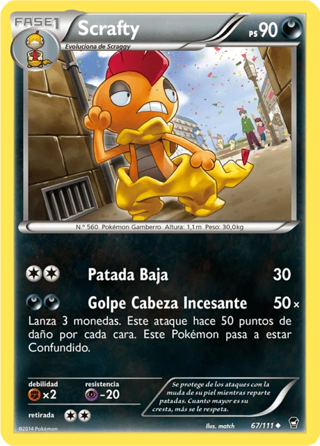 Scrafty – Reverse Holo