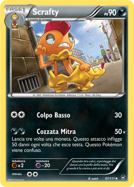 Scrafty – Reverse Holo