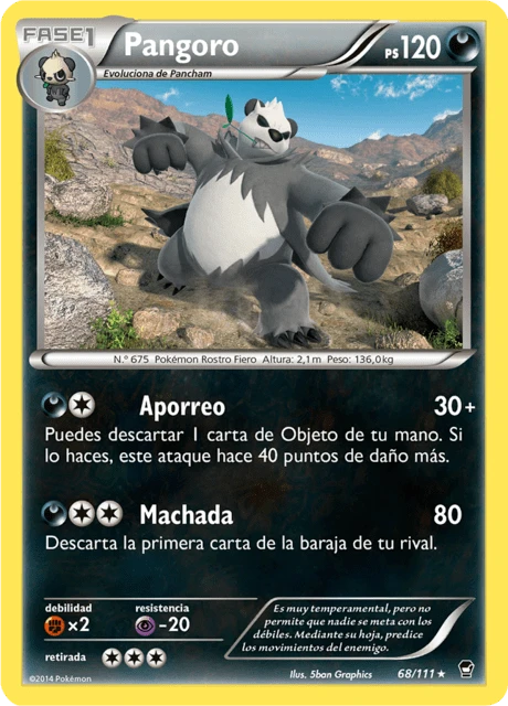 Pangoro – Reverse Holo