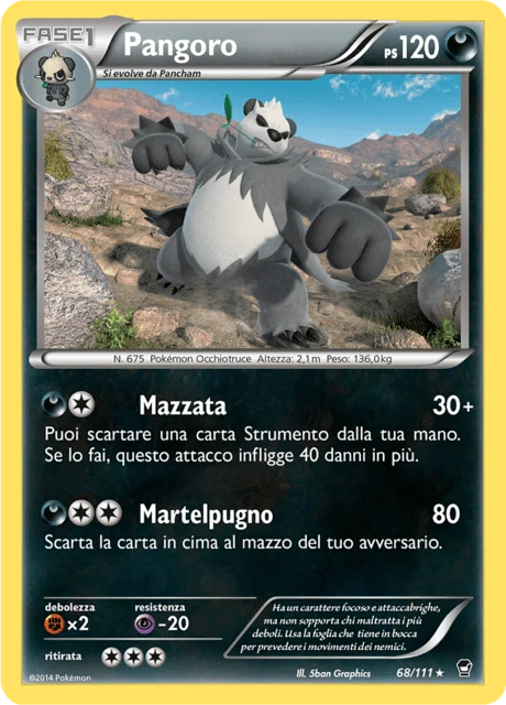 Pangoro – Reverse Holo