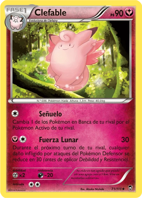 Clefable – Reverse Holo
