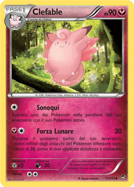 Clefable – Reverse Holo