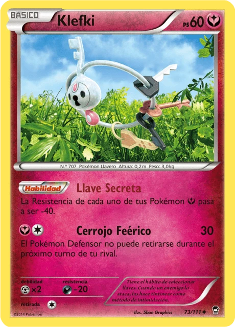Klefki – Reverse Holo