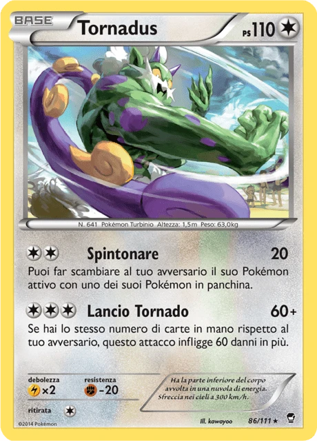 Tornadus – Reverse Holo