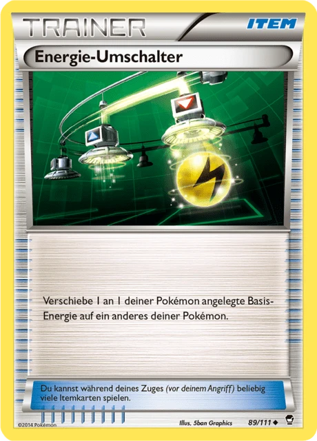 Energie-Umschalter – Reverse Holo