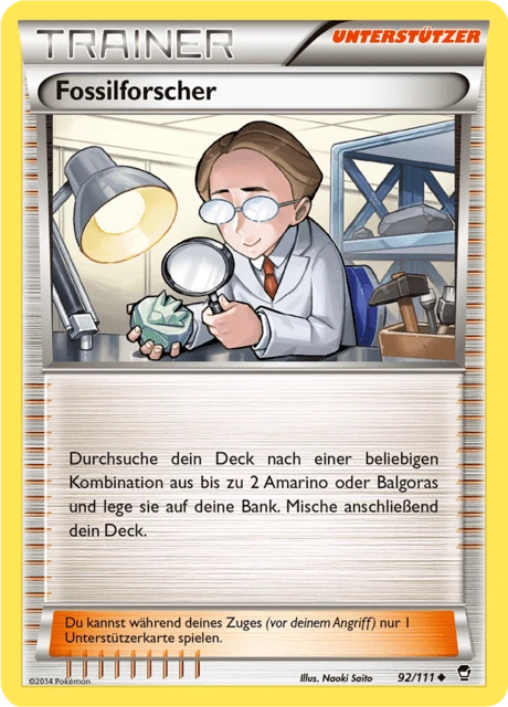 Fossilforscher – Reverse Holo
