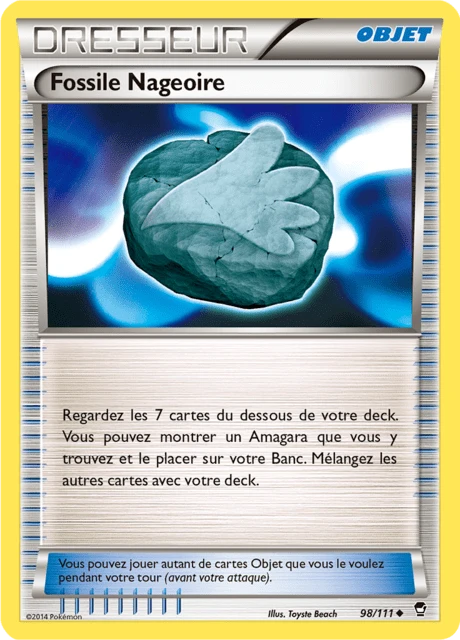 Fossile Nageoire – Reverse Holo