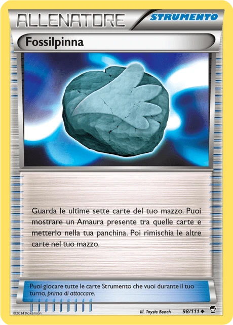 Fossilpinna – Normal