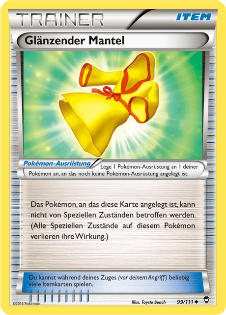 Glänzender Mantel – Reverse Holo