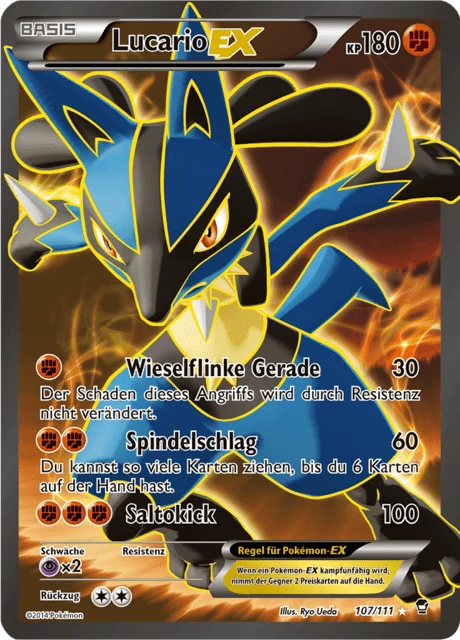 Lucario-EX – Holo