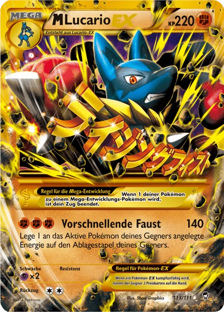 M-Lucario-EX – Holo