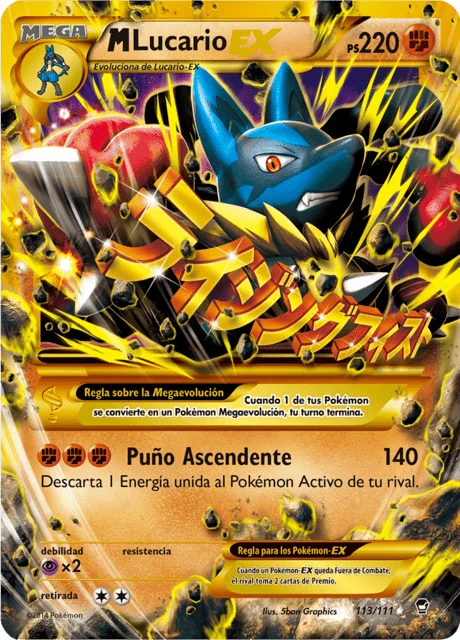 M-Lucario-EX – Holo