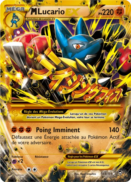 M-Lucario-EX – Holo